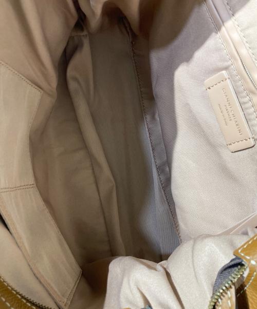 GIANNI CHIARINI（ジャンニ キアリーニ）GIANNI CHIARINI (ジャンニ キアリーニ) 2WAYバッグ ベージュの古着・服飾アイテム