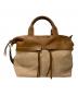 GIANNI CHIARINI (ジャンニ キアリーニ) 2WAYバッグ ベージュ：12000円