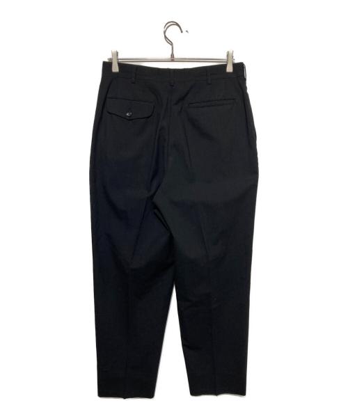 COMME des GARCONS HOMME（コムデギャルソン オム）COMME des GARCONS HOMME (コムデギャルソン オム) 2タックウールスラックス ブラック サイズ:Lの古着・服飾アイテム