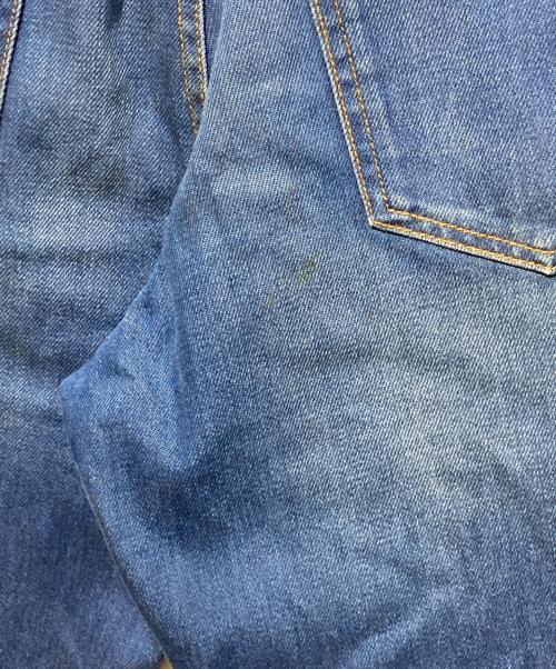 GUCCI（グッチ）GUCCI (グッチ) カットオフデニムパンツ インディゴ サイズ:48の古着・服飾アイテム