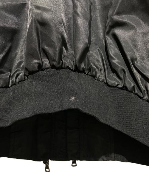 Y/PROJECT（ワイ プロジェクト）Y/PROJECT (ワイ プロジェクト) ダブルジップボンバージャケット ブラック サイズ:Sの古着・服飾アイテム