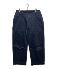 NIGEL CABOURN（ナイジェルケーボン）の古着「ベーシックミリタリーチノパンツ」｜ネイビー