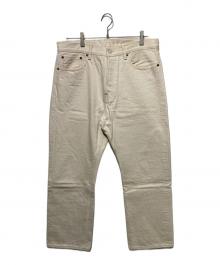 WAREHOUSE（ウエアハウス）の古着「Lot.800 デニムパンツ」｜アイボリー
