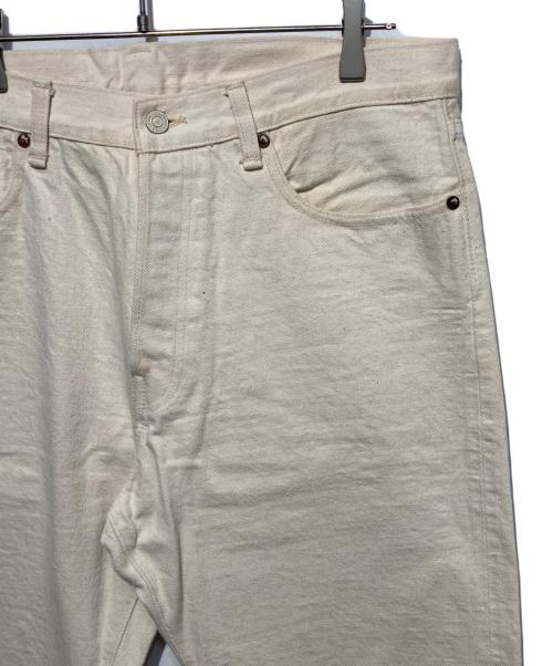 WAREHOUSE（ウエアハウス）WAREHOUSE (ウエアハウス) Lot.800 デニムパンツ アイボリー サイズ:36の古着・服飾アイテム