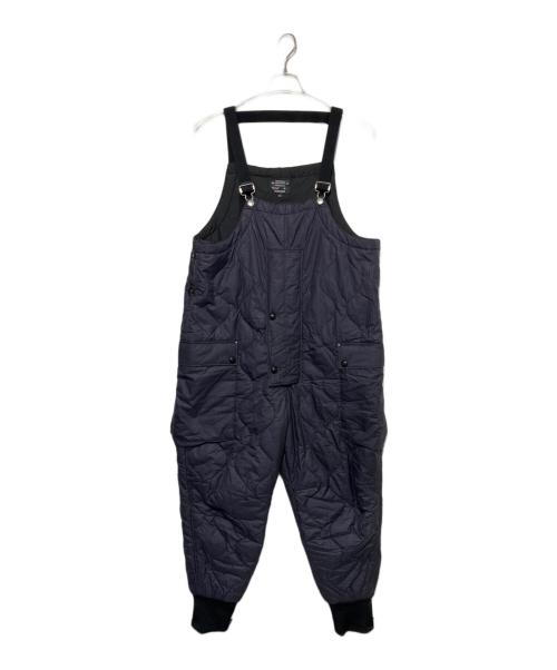 NIGEL CABOURN（ナイジェルケーボン）NIGEL CABOURN (ナイジェルケーボン) Peak Performance (ピーク・パフォーマンス) Quilted Naval Dungarees キルティングオーバーオール ネイビー サイズ:Mの古着・服飾アイテム