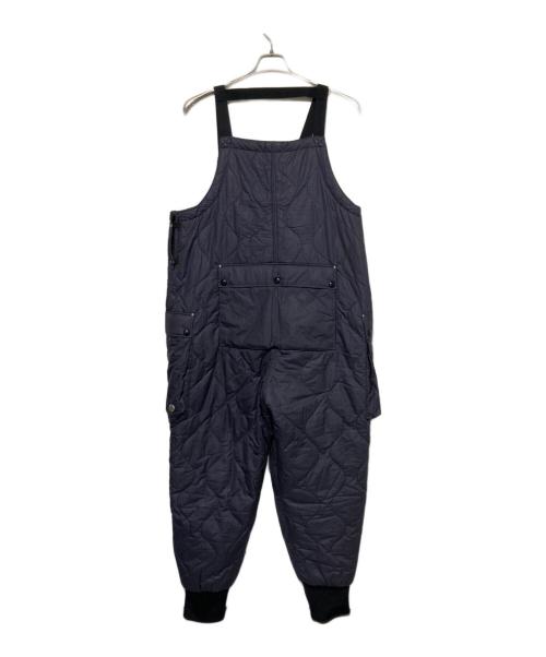 NIGEL CABOURN（ナイジェルケーボン）NIGEL CABOURN (ナイジェルケーボン) Peak Performance (ピーク・パフォーマンス) Quilted Naval Dungarees キルティングオーバーオール ネイビー サイズ:Mの古着・服飾アイテム