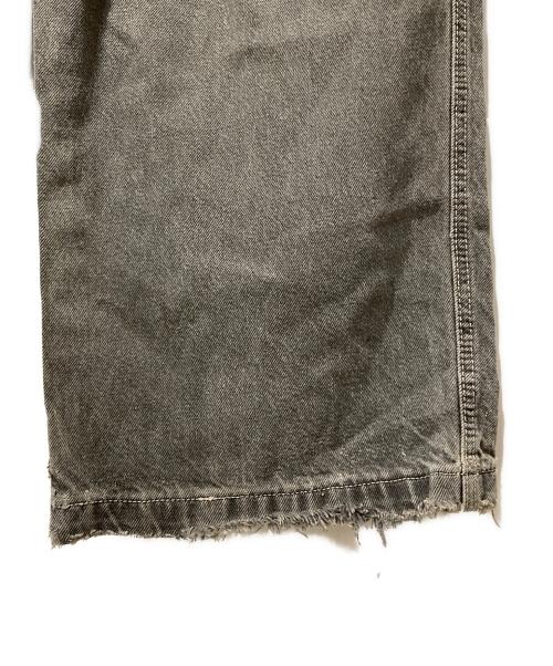 JNCO JEANS（ジェーエヌシーオー ジーンズ）jnco jeans (ジェーエヌシーオー ジーンズ) バック刺繍バギーデニムパンツ ブラック サイズ:W34の古着・服飾アイテム