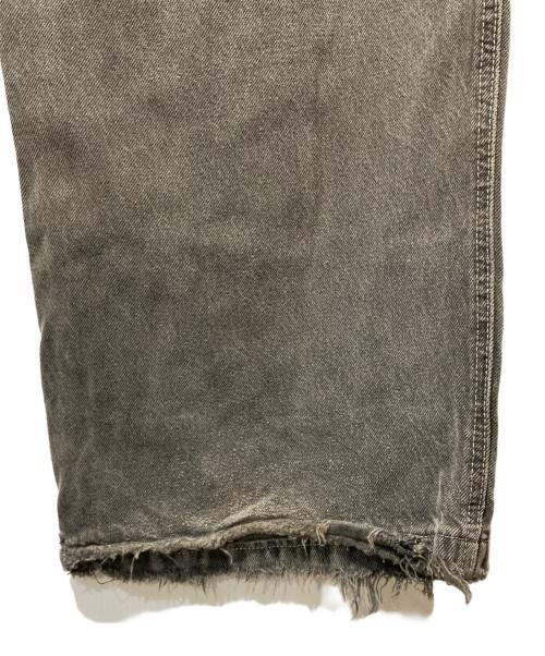 JNCO JEANS（ジェーエヌシーオー ジーンズ）jnco jeans (ジェーエヌシーオー ジーンズ) バック刺繍バギーデニムパンツ ブラック サイズ:W34の古着・服飾アイテム