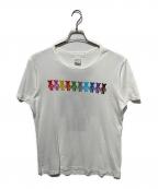 Mastermind JAPAN×BEAR BRICKマスターマインド ジャパン×ベアブリック）の古着「Tシャツ」｜ホワイト