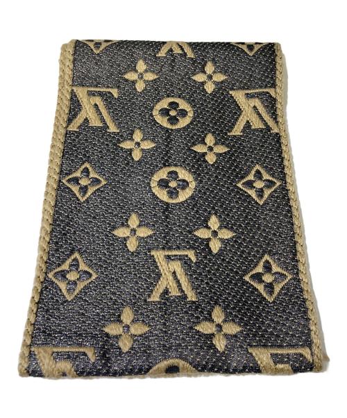 LOUIS VUITTON（ルイ ヴィトン）LOUIS VUITTON (ルイ ヴィトン) エシャルプ ロゴマニア マフラー ベージュの古着・服飾アイテム
