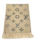 LOUIS VUITTON (ルイ ヴィトン) エシャルプ ロゴマニア マフラー ベージュ：30000円