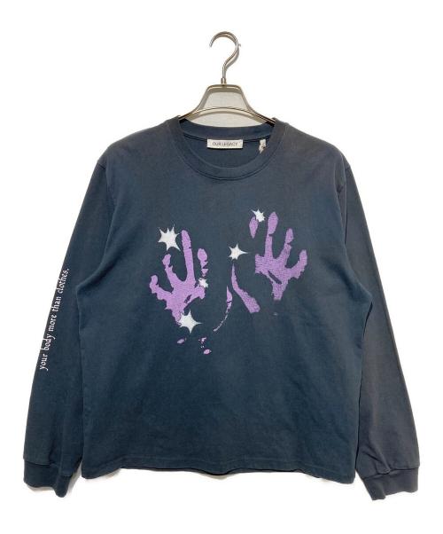 OUR LEGACY（アワーレガシー）OUR LEGACY (アワーレガシー) TOUR LONGSLEEVE ネイビー サイズ:48の古着・服飾アイテム