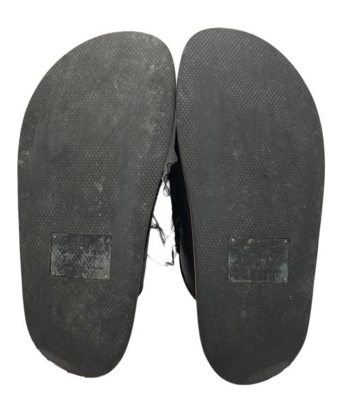 Maison Margiela（メゾンマルジェラ）Maison Margiela (メゾンマルジェラ) レザーサンダル ブラック サイズ:不明の古着・服飾アイテム