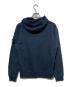 STONE ISLAND (ストーンアイランド) ガーメントダイコットンプルオーバースウェットフーディー ネイビー サイズ:M：23000円