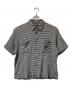 stussy（ステューシー）の古着「CRINKLED CHECK SS SHIRT」｜ホワイト×ブラック