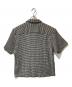stussy (ステューシー) CRINKLED CHECK SS SHIRT ホワイト×ブラック サイズ:S：15000円