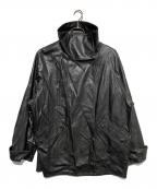 Ameriアメリ）の古着「USED LIKE SYNTHETIC LEATHER JACKET ジャケット」｜ブラック