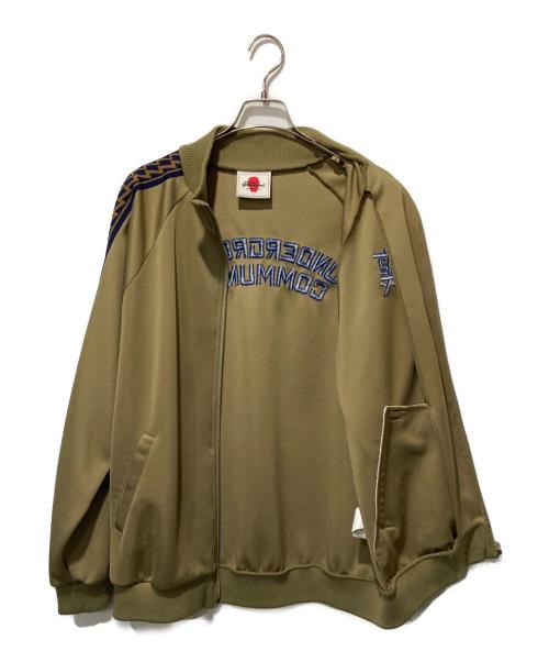 PUNK DRUNKERS（パンクドランカーズ）PUNK DRUNKERS (パンクドランカーズ) トラックジャケット ベージュ サイズ:Lの古着・服飾アイテム
