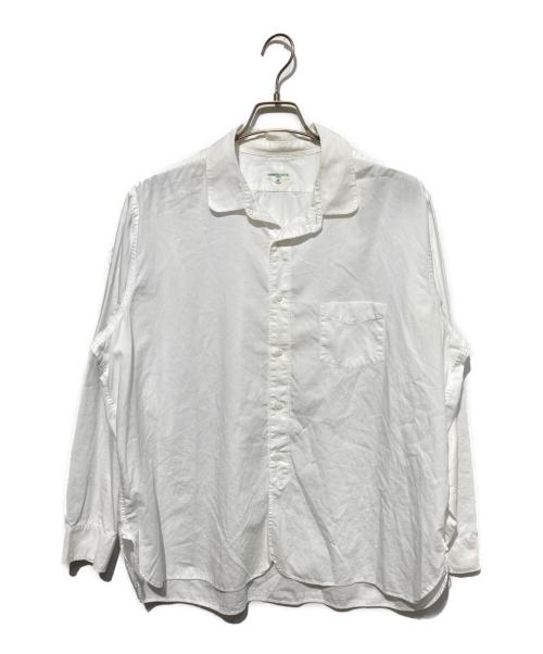 WORKERS（ワーカーズ）WORKERS (ワーカーズ) ラウンドカラーシャツ ホワイト サイズ:17の古着・服飾アイテム