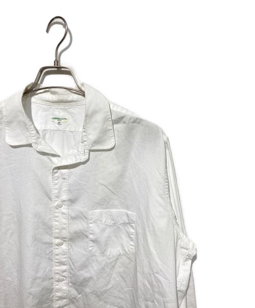WORKERS（ワーカーズ）WORKERS (ワーカーズ) ラウンドカラーシャツ ホワイト サイズ:17の古着・服飾アイテム