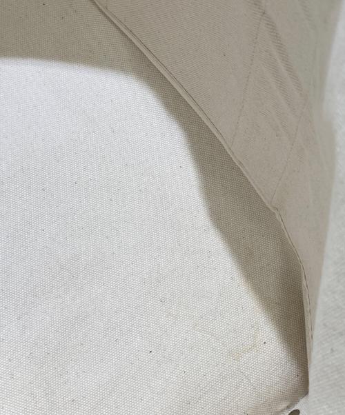HENDER SCHEME（エンダースキーマ）Hender Scheme (エンダースキーマ) campus bag big トートバッグ ホワイト×ブラウンの古着・服飾アイテム