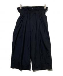 COMME des GARCONS（コムデギャルソン）の古着「イージーワイドパンツ」｜ブラック