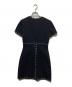 Saint Laurent Paris (サンローランパリ) ラウンドスタッズワンピース ブラック サイズ:M：16000円