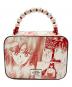 JIMMY CHOO (ジミーチュウ) SAILOR MOON (セーラームーン) セーラーマーズ・アヴェニュー バニティバッグ ホワイト×レッド：155000円