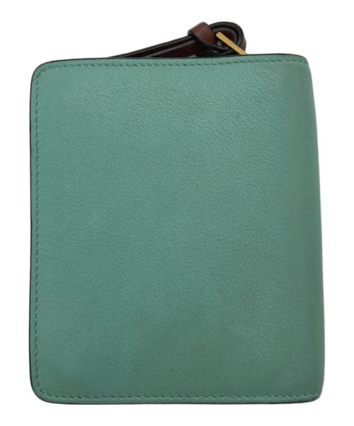 LOEWE（ロエベ）LOEWE (ロエベ) スタジオジブリ (スタジオジブリ) コンパクトジップウォレット ブルーの古着・服飾アイテム
