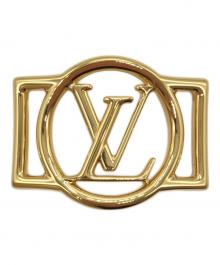 LOUIS VUITTON（ルイ ヴィトン）の古着「エトール エンヴィー LV スカーフリング」｜ゴールドカラー