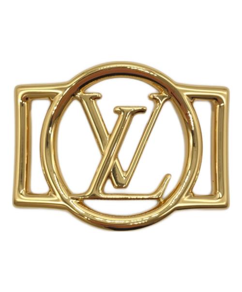 LOUIS VUITTON（ルイ ヴィトン）LOUIS VUITTON (ルイ ヴィトン) エトール エンヴィー LV スカーフリング ゴールドカラーの古着・服飾アイテム