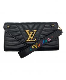LOUIS VUITTON（ルイ ヴィトン）の古着「ニューウェーブ ロング ウォレット」｜ブラック