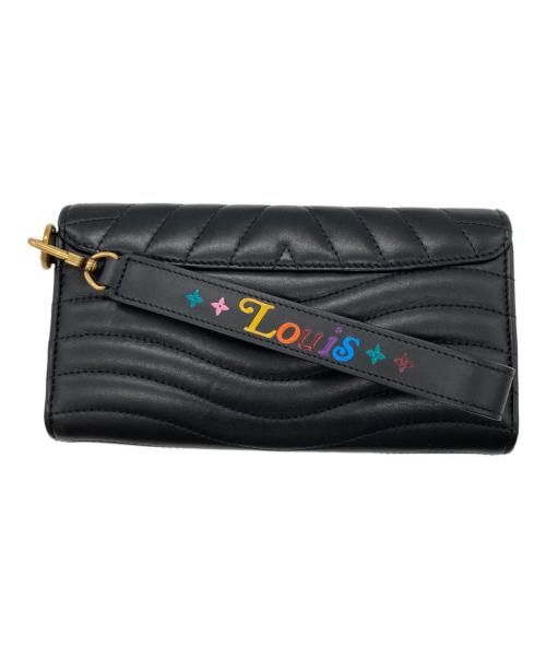 LOUIS VUITTON（ルイ ヴィトン）LOUIS VUITTON (ルイ ヴィトン) ニューウェーブ ロング ウォレット ブラックの古着・服飾アイテム