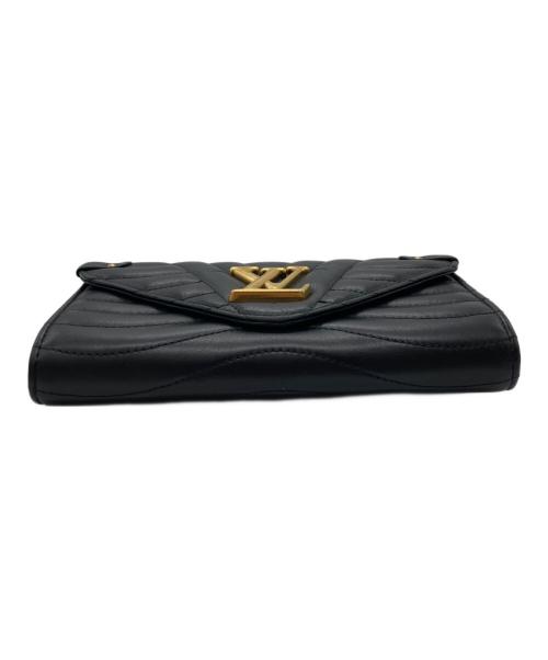 LOUIS VUITTON（ルイ ヴィトン）LOUIS VUITTON (ルイ ヴィトン) ニューウェーブ ロング ウォレット ブラックの古着・服飾アイテム