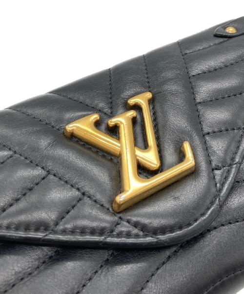 LOUIS VUITTON（ルイ ヴィトン）LOUIS VUITTON (ルイ ヴィトン) ニューウェーブ ロング ウォレット ブラックの古着・服飾アイテム