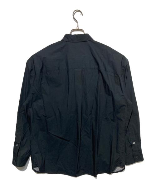 HERALBONY（ヘラルボニー）HERALBONY (ヘラルボニー) レギュラーカラーシャツ「heart-mm2024」 ブラック サイズ:Lの古着・服飾アイテム