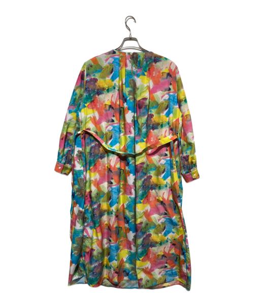 HERALBONY（ヘラルボニー）HERALBONY (ヘラルボニー) クルーネックワンピース「タイトル不明」 マルチカラー サイズ:Fの古着・服飾アイテム