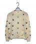 LOEWE（ロエベ）の古着「embroidered wool sweater/エンブロイダリー プルオーバー」｜ベージュ