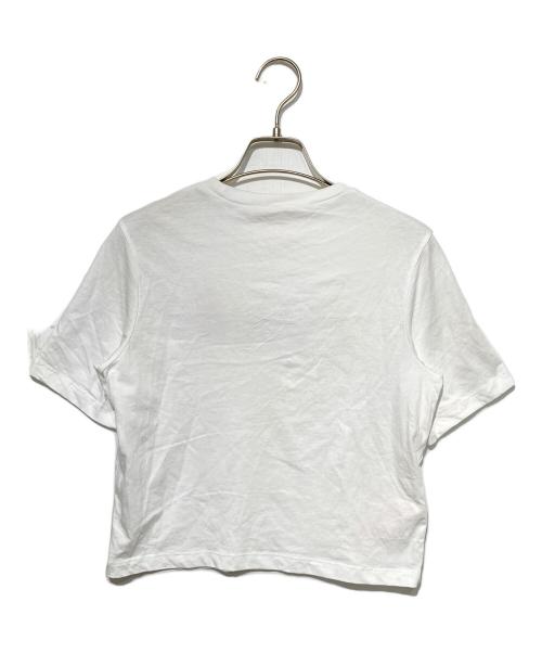MARNI（マルニ）MARNI (マルニ) ロゴ刺繍クロップドTシャツ ホワイト サイズ:Kids 12の古着・服飾アイテム