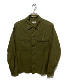 Engineered Garments（エンジニアド ガーメンツ）の古着「ワークシャツ」｜オリーブ