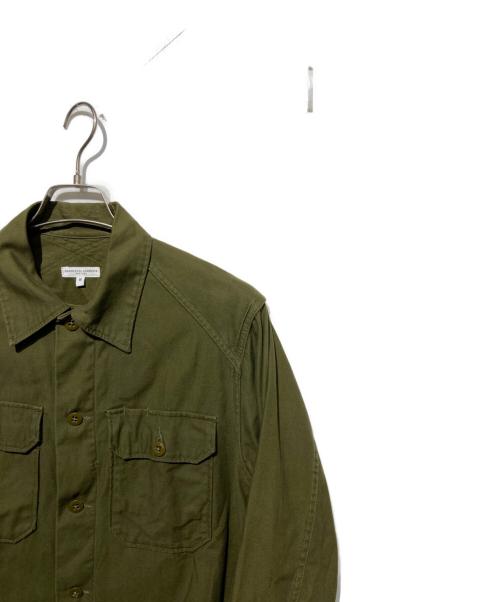 Engineered Garments（エンジニアド ガーメンツ）Engineered Garments (エンジニアド ガーメンツ) ワークシャツ オリーブ サイズ:Sの古着・服飾アイテム