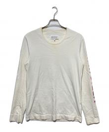 Maison Margiela（メゾンマルジェラ）の古着「Longsleeve T-shirt」｜ホワイト