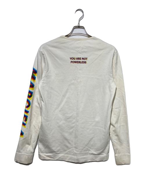 Maison Margiela（メゾンマルジェラ）Maison Margiela (メゾンマルジェラ) Longsleeve T-shirt ホワイト サイズ:44の古着・服飾アイテム