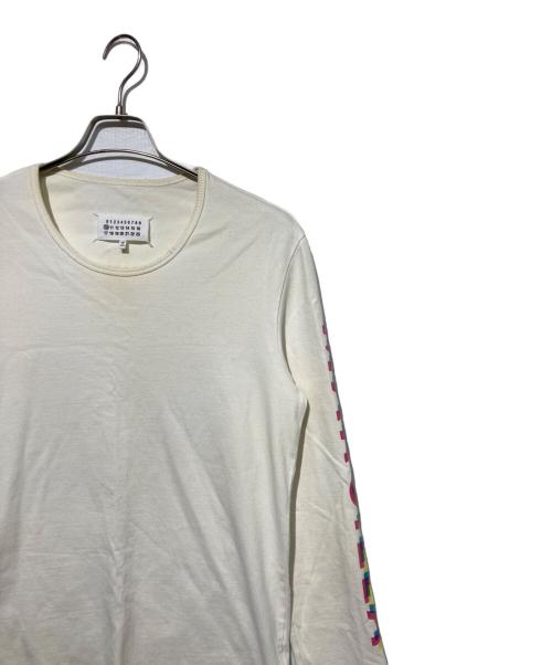 Maison Margiela（メゾンマルジェラ）Maison Margiela (メゾンマルジェラ) Longsleeve T-shirt ホワイト サイズ:44の古着・服飾アイテム