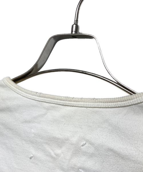 Maison Margiela（メゾンマルジェラ）Maison Margiela (メゾンマルジェラ) Longsleeve T-shirt ホワイト サイズ:44の古着・服飾アイテム