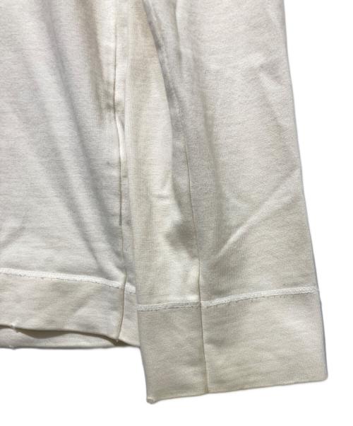 Maison Margiela（メゾンマルジェラ）Maison Margiela (メゾンマルジェラ) Longsleeve T-shirt ホワイト サイズ:44の古着・服飾アイテム