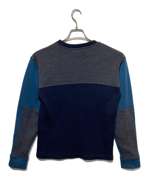 MARNI（マルニ）MARNI (マルニ) カラーブロックスウェット ネイビー サイズ:44の古着・服飾アイテム