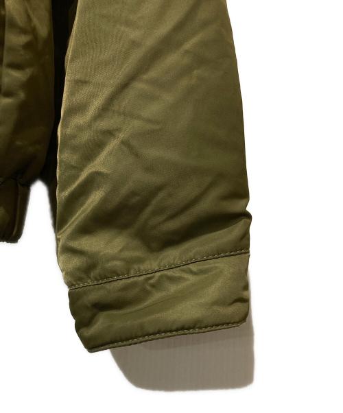 stussy（ステューシー）stussy (ステューシー) PILE LINED ZIP JACKET グリーン サイズ:Ｓの古着・服飾アイテム