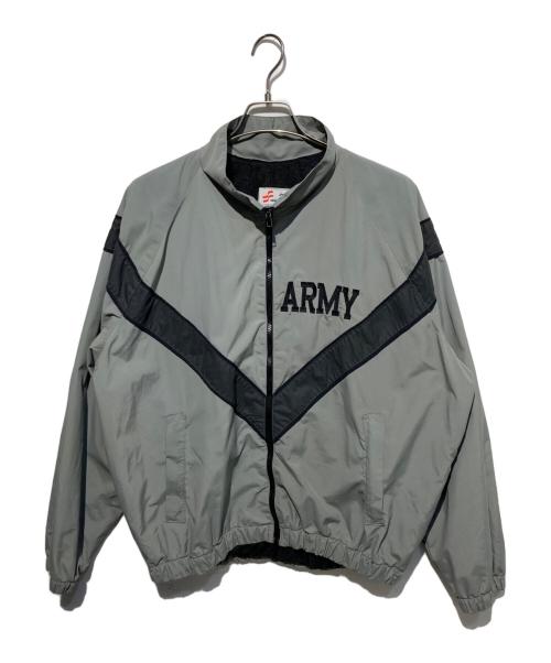 US ARMY（ユーエスアーミー）US ARMY (ユーエスアーミー) PFU トレーニングジャケット グレー サイズ:Mの古着・服飾アイテム