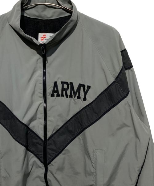 US ARMY（ユーエスアーミー）US ARMY (ユーエスアーミー) PFU トレーニングジャケット グレー サイズ:Mの古着・服飾アイテム